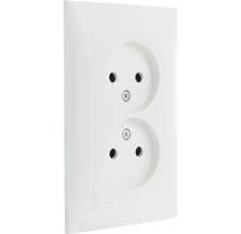 BERKER S1 Inbouw wandcontactdoos (wcd) 2-voudig polarwit glans-thumb-0 BERKER S1 Inbouw wandcontactdoos (wcd) 2-voudig polarwit glans-thumb-0