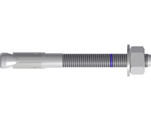 TOX Ankerbout S-Fix Pro M10x105/25 verzinkt, 25 stuks Boutanker met schroefdraad, moer en sluitring