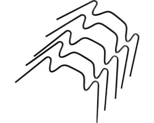 Meerdere metalen tunnelbogen voor plantenbescherming