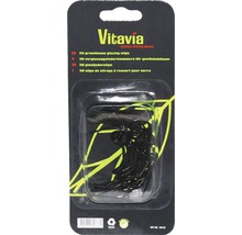 VITAVIA Glasveerklemmen 20 st zwart-thumb-0 VITAVIA Glasveerklemmen 20 st zwart-thumb-0