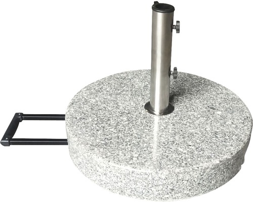 Parasolvoet verrijdbaar Graniet 60kg Ø55 cm