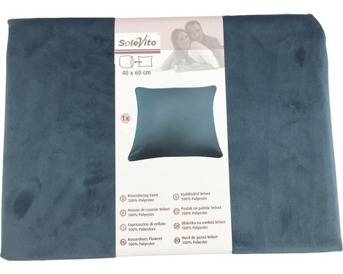 SoleVito fluwelen kussenhoes 40 bij 60 centimeter