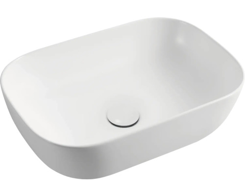BASANO Opzet waskom Limana 46,5x33x13,5 cm mat wit BASANO Opzet waskom Limana 46,5x33x13,5 cm mat wit
