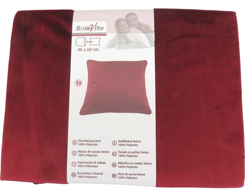 SoleVito fluwelen kussenhoes 40x60 centimeter
