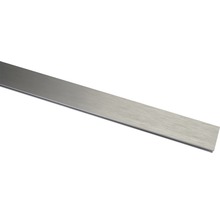 GARDINIA Gordijnrail Luxor geborsteld staal 35x14 mm 240 cm