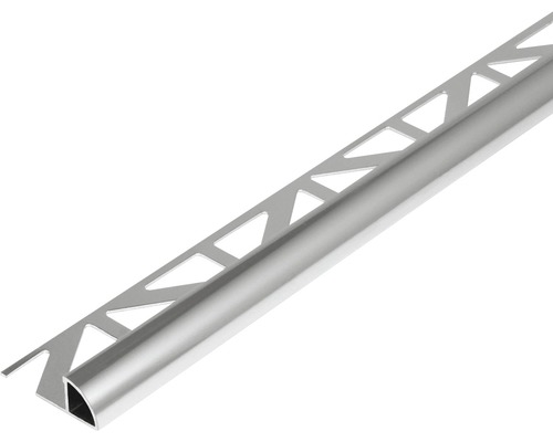 DURAL Kwartrond-profiel Durondell DRAE 80 aluminium geëloxeerd, lengte 300 cm hoogte 8 mm