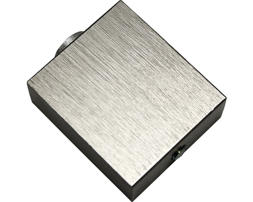 Vierkante metalen meubelknop