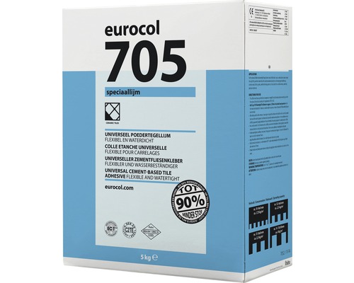 FORBO EUROCOL Flexibele speciaal tegellijm 705, 5 kg