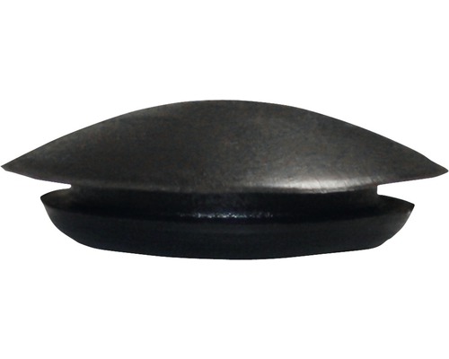 DRESSELHAUS Stootdop Ø 12 mm rubber zwart, 50 stuks Rubberen kabeldoorvoer