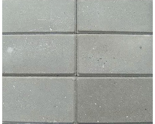 EXCLUTON Terrastegel met facet grijs, 15 x 30 x 4,5 cm