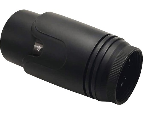 Zwarte afvoerpijpconnector