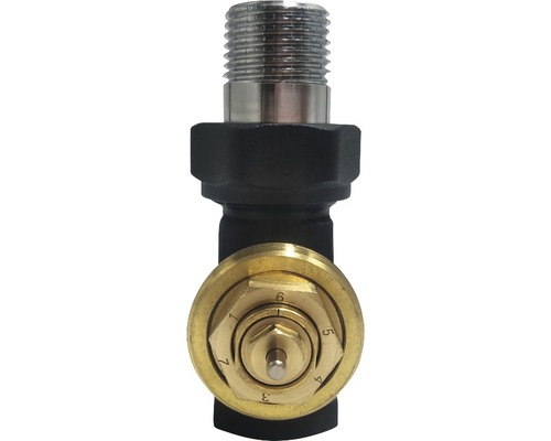 Radiatorknop met cijferaanduiding