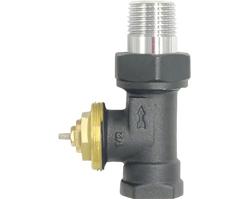 Radiatorkraan met schroefdraad