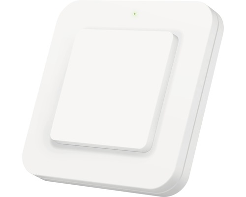 KLIKAANKLIKUIT® Draadloze enkelvoudige/dubbele wandschakelaar AWST-9000 wit Vierkante draadloze wandschakelaar