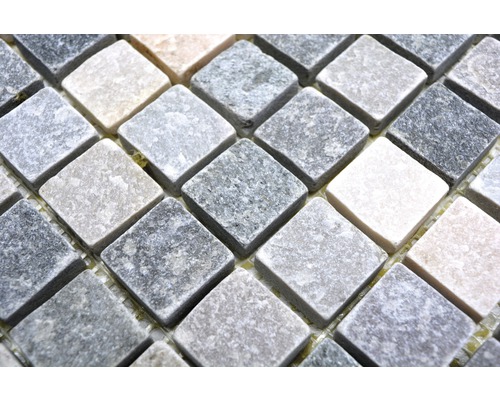 Natuursteen mozaïektegel in vierkante vorm
