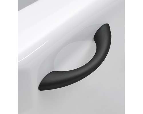 Handgreep op de badrand