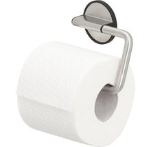 TIGER Toiletrolhouder Tune zwart/RVS geborsteld