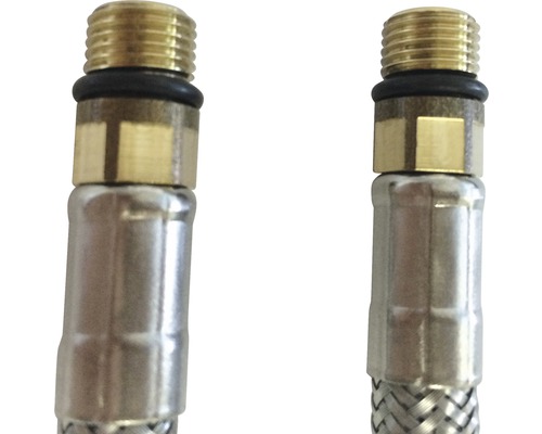 Flexibele slang met metalen schroefdraadverbinding