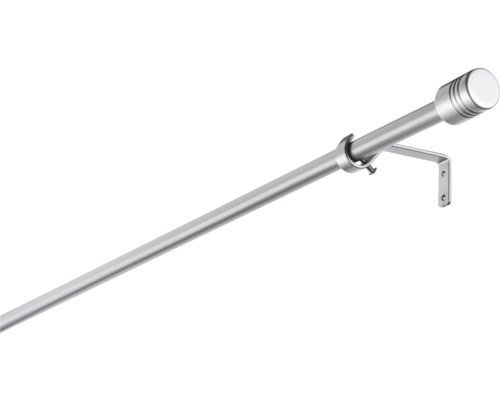 SOLEVITO Gordijnroede cilinder zilver, Ø 16 mm, uittrekbaar 100-200 cm SOLEVITO Gordijnroede cilinder zilver, Ø 16 mm, uittrekbaar 100-200 cm
