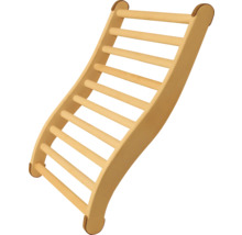 Klimboog van hout met sporten