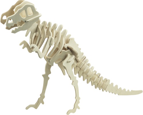 Houten dinosaurus skelet om zelf te monteren
