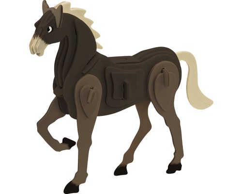 Decoratief houten paardenfiguur