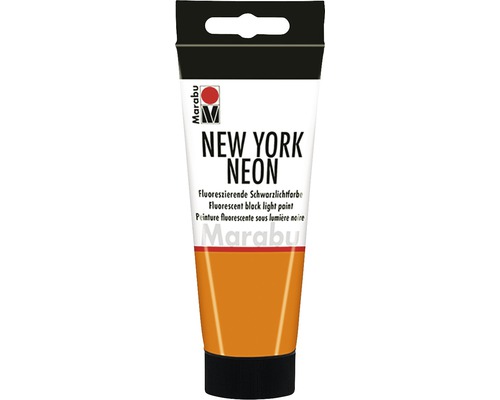 MARABU Effectverf neonoranje 324 100 ml Tube fluorescerende blacklight verf