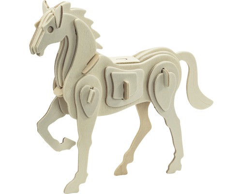 Houten paard om in elkaar te zetten