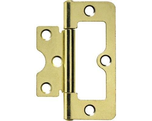 HETTICH Shutterscharnier 75x32 mm messing, 10 stuks Metalen deurhengsel