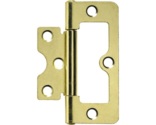 HETTICH Shutterscharnier 75x32 mm messing, 10 stuks