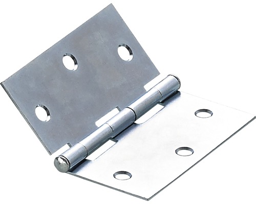 HETTICH Scharnier 60x60 mm verzinkt, 20 stuks Metalen deurscharnier met schroefgaten