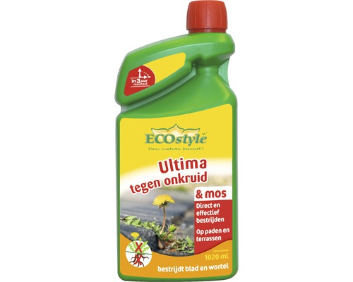 ECOSTYLE Ultima onkruid en mos concentraat 1020 ml