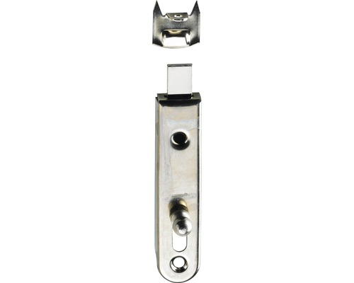 HETTICH Meubelgrendel 16x70 mm nikkel, 5 stuks Metalen beslag met vergrendelingsfunctie voor meubels