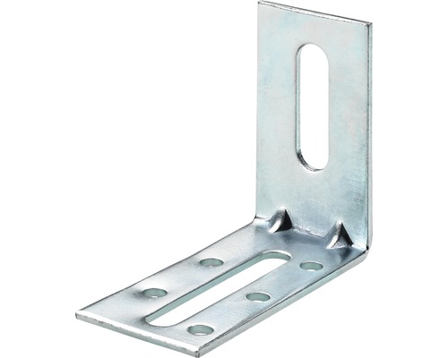 HETTICH Hoekverbinder verstelbaar 70x55x30 mm, 10 stuks Hoekverbinder van metaal met gaten voor bevestiging