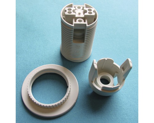 E27 lampfitting in gedemonteerde toestand