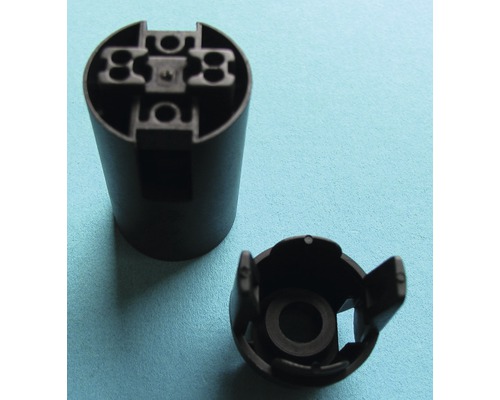 Geaarde stekkeradapter van kunststof