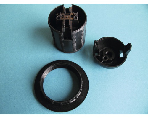 Afzonderlijke lamphouder van kunststof