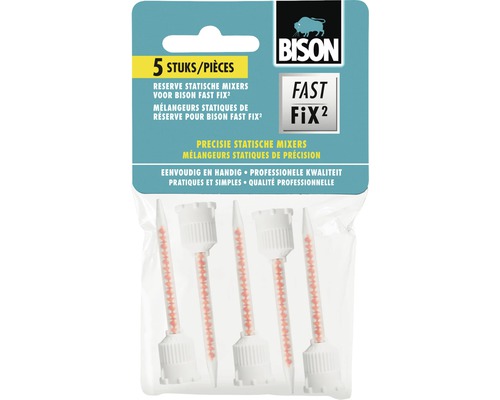 BISON Reserve statische mixers voor Bison Fast Fix 5 stuks