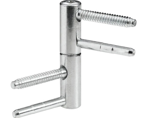 HETTICH Meubel inboorpaumelle hoogte verstelbaar 81-86 x Ø 16 mm verzinkt, 2 stuks