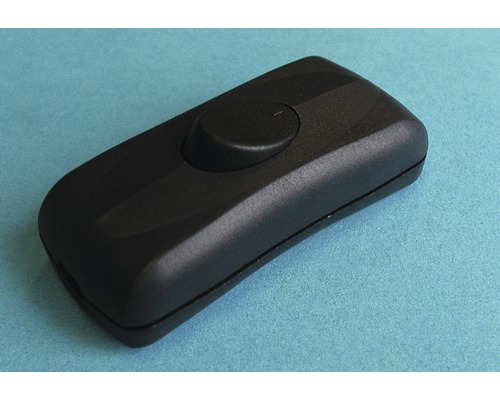 Zwarte snoerschakelaar voor lampen