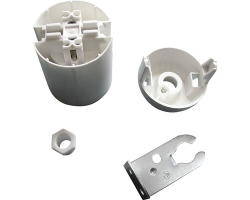 Rolluikaccessoires set met rolluikkap, lager, rolkap en steun