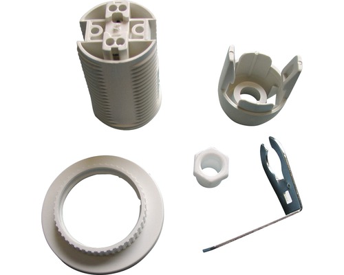 Onderdelen van een lampfitting