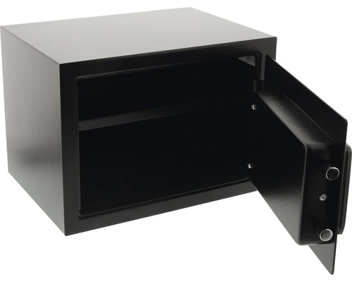 Geopende kluis voor het veilig opbergen van waardevolle spullen