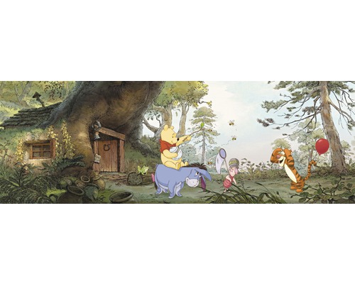 KOMAR Fotobehang papier 4-413 Disney Edition 4 Pooh's House 368x127 cm