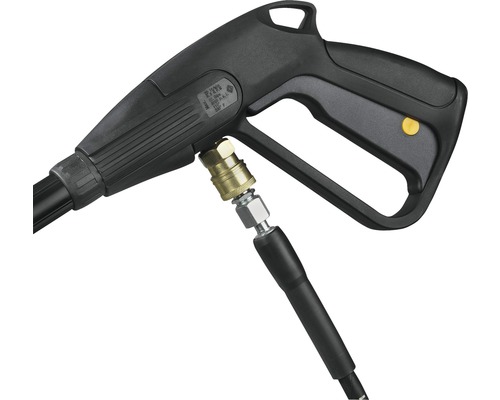 Hogedrukreinigerpistool met slangaansluiting