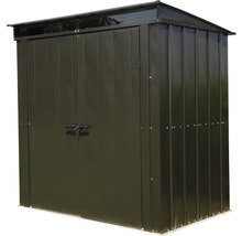 Metalen tuinkast met deur