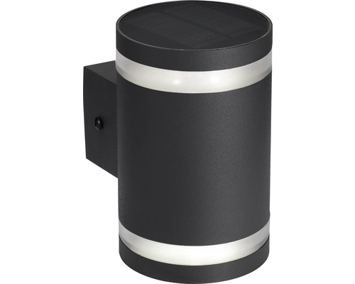 Cilindervormige solar wandlamp