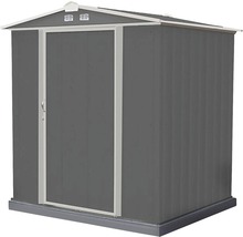 Metalen tuinhuis met deur