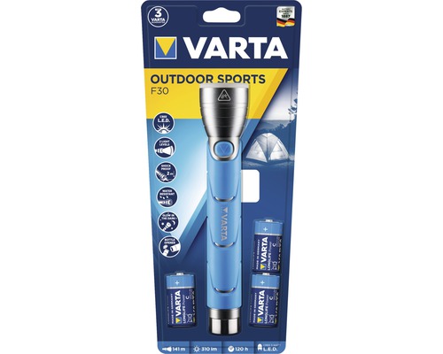 Varta Outdoor Sports F30 zaklamp met batterijen