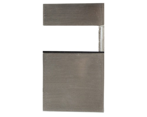 Metalen aanslaghoek voor houtbewerking